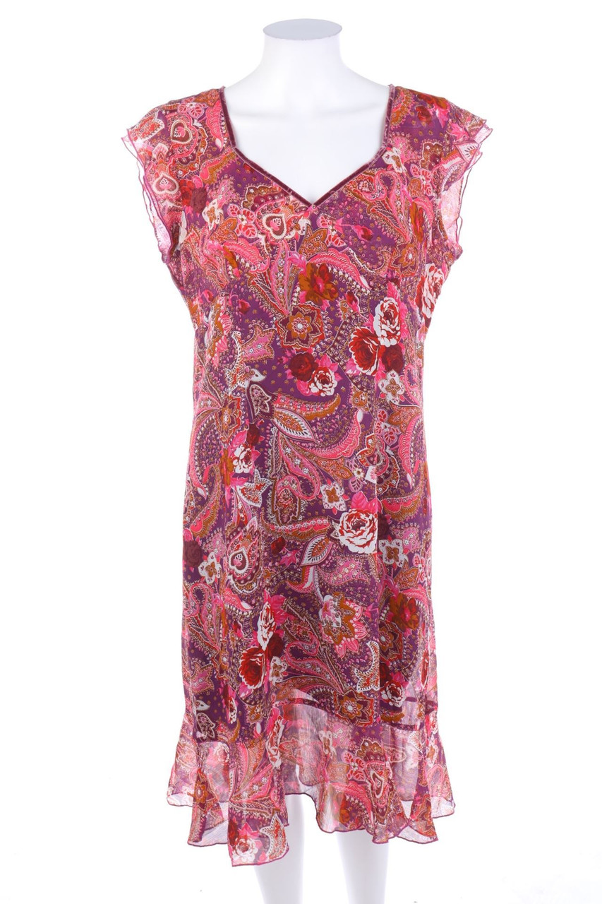 1.2.3. UN DEUX TROIS Paris - Kleid mit Blumen-Print - D 42