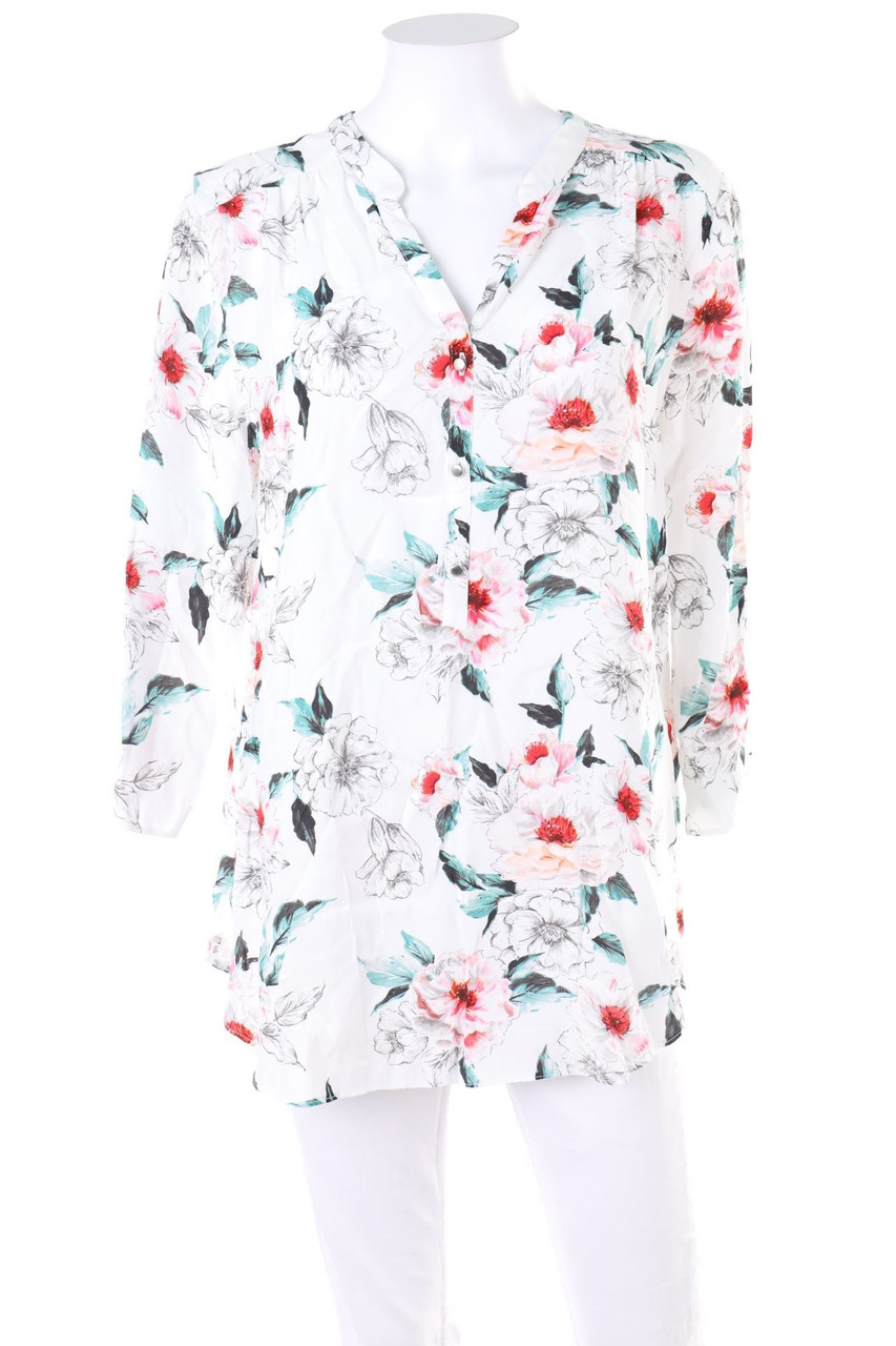PARAPHRASE - Bluse mit Blumen-Print - XL