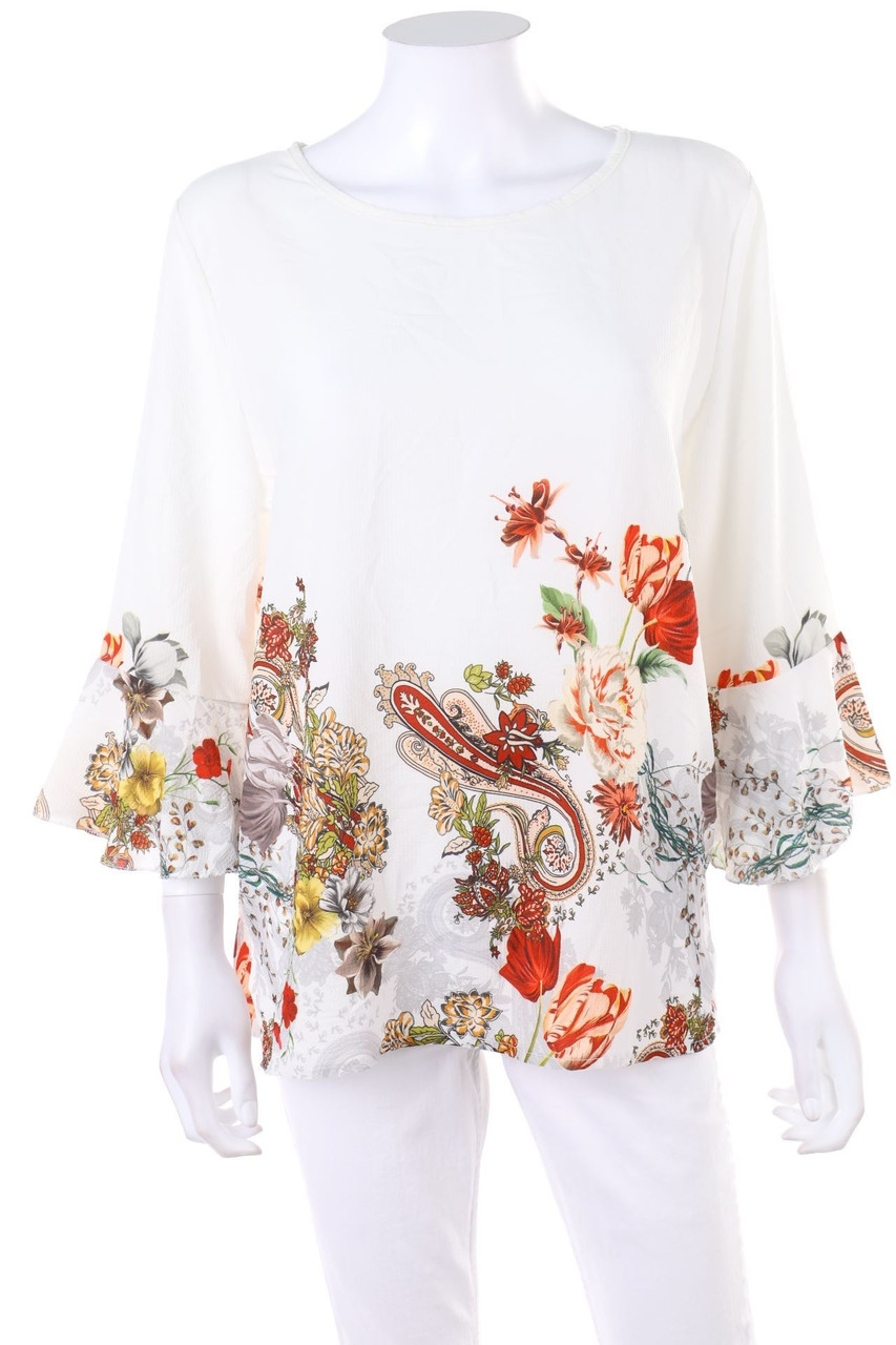 New Fantasy - Bluse mit Print - D 42