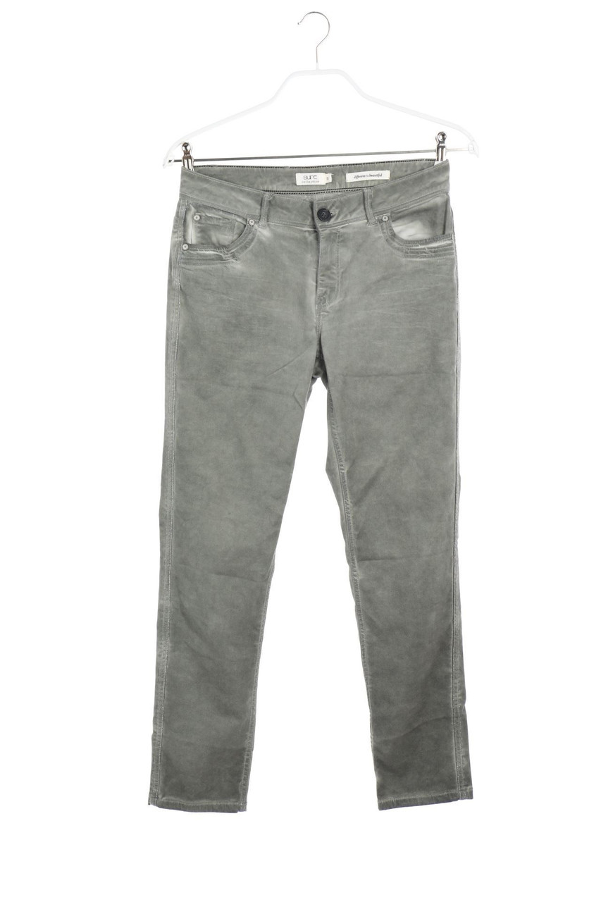 Sure Collection - Garment Dyed-Slim Jeans mit Glitzer - D 38