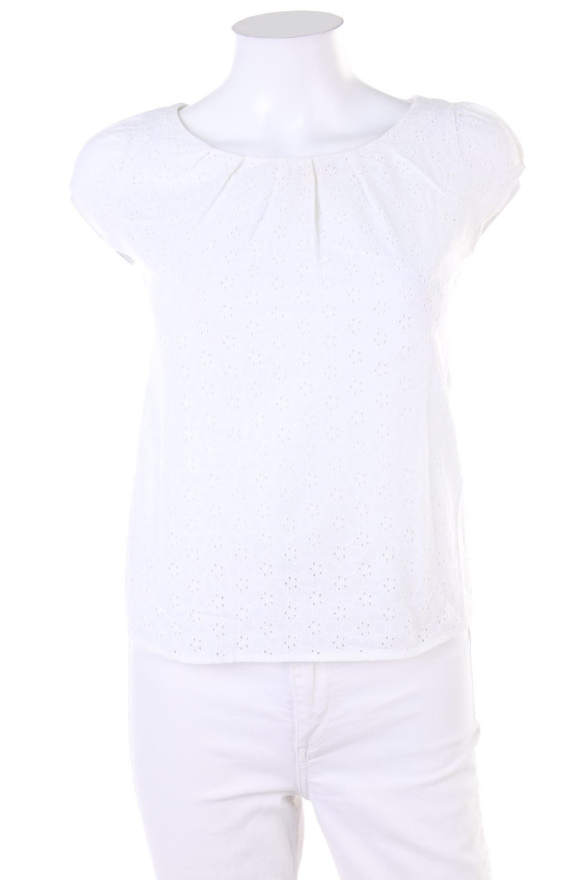 GLOBUS ESSENTIALS - Bluse aus Lochspitze - D 34