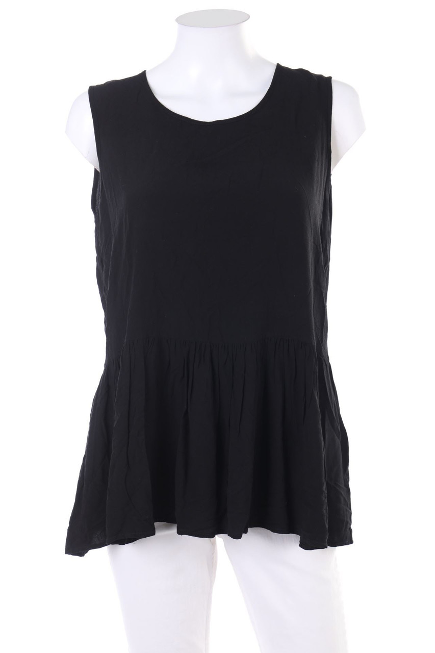 HALLHUBER - Top in A-Linie aus Viskose zum Knoten - D 36