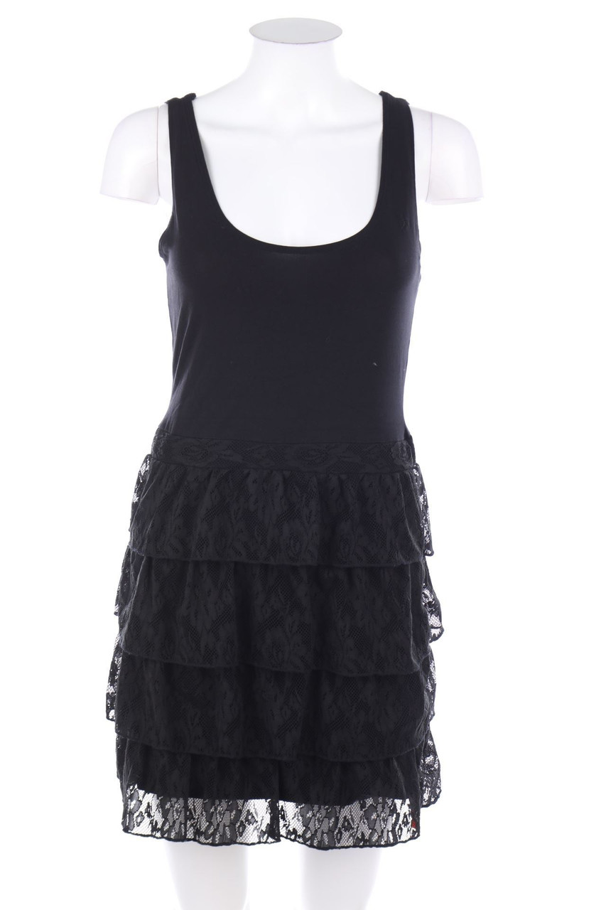 ESPRIT de corp - Kleid im Layer Look mit Spitze - M