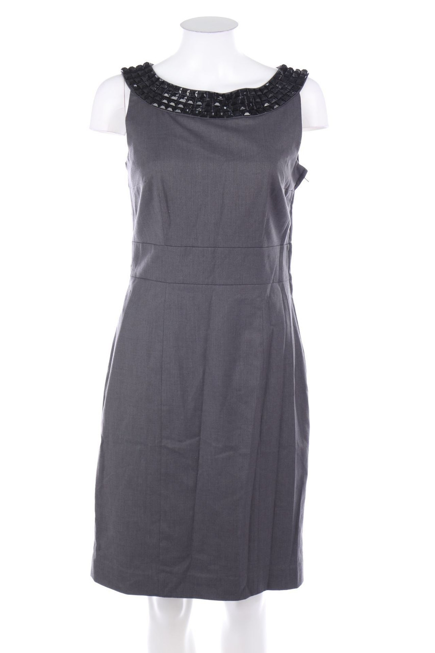 H&M - Etui-Kleid mit Schmuckstein-Applikation - D 38