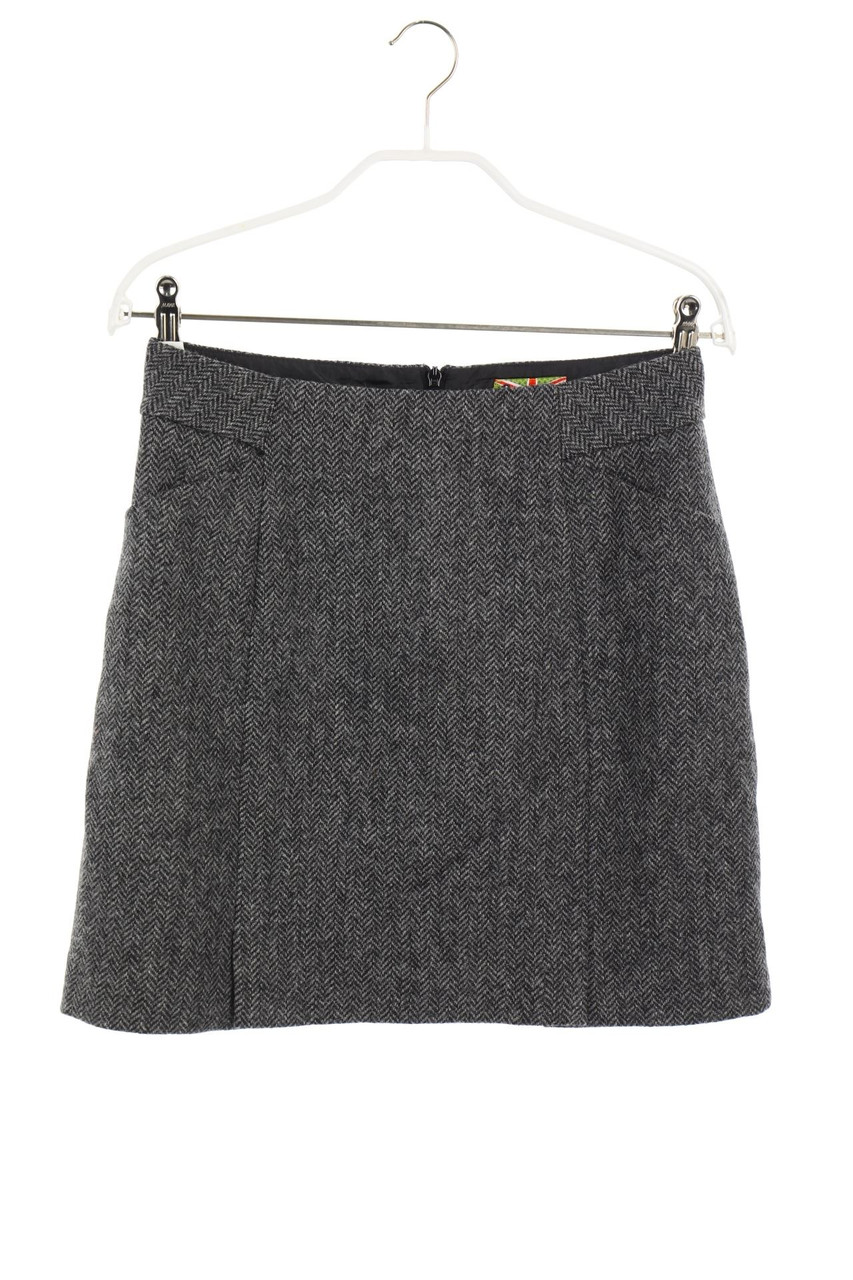 Boden - Minirock aus Wolle - D 34