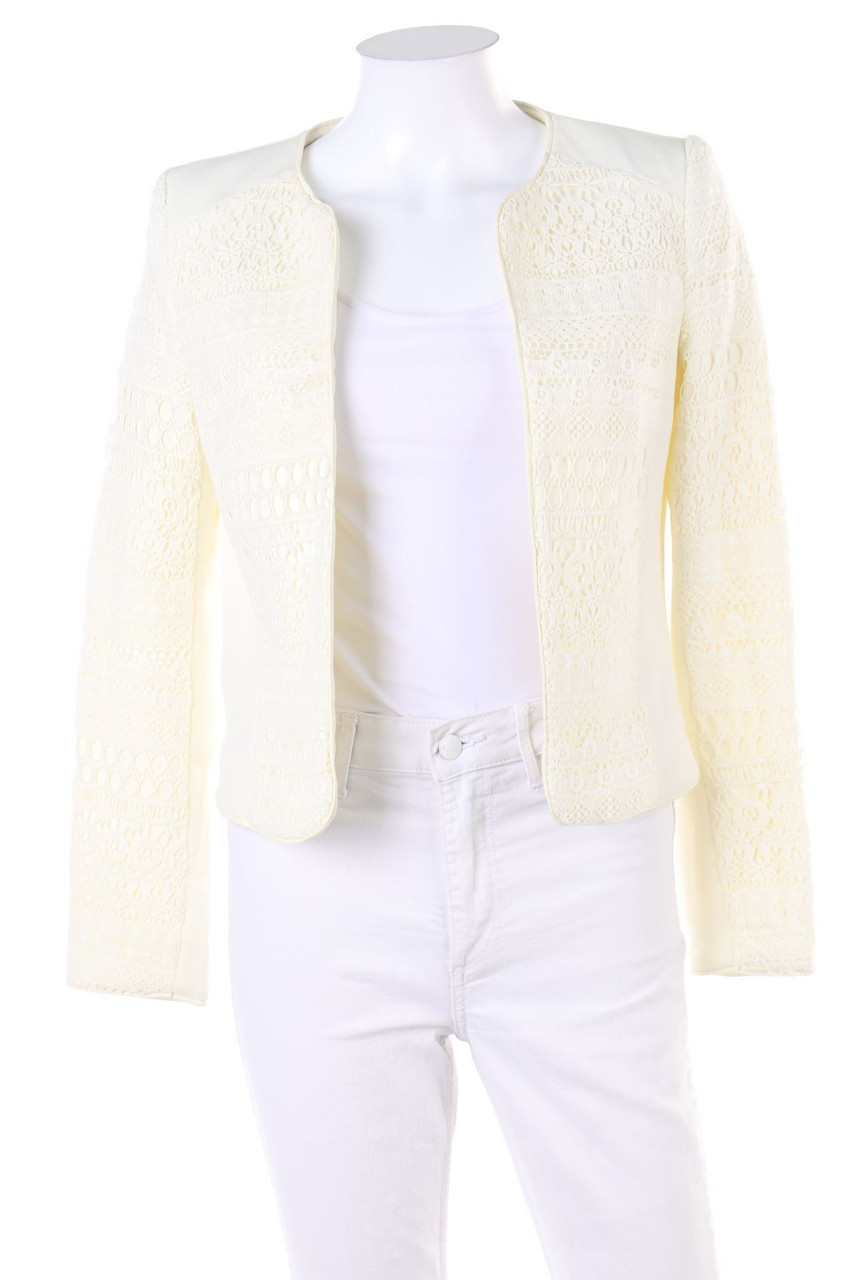 H&M - Blazer-Jacke mit Spitze - D 36