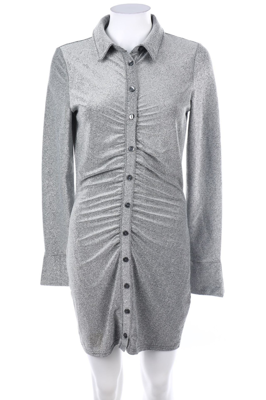 H&M DIVIDED - Glitzer-Party-Kleid - M