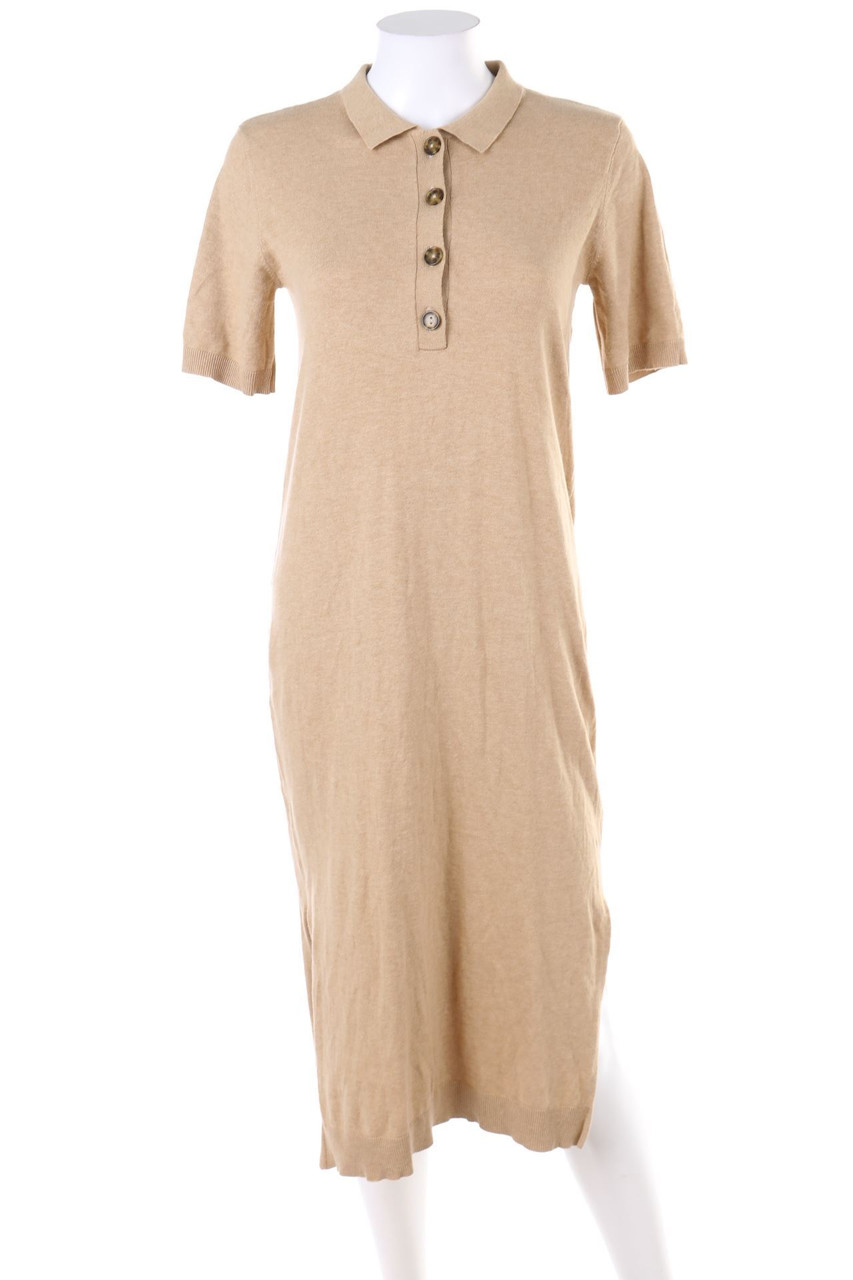 H&M LOGG - Midi-Strickkleid - XS