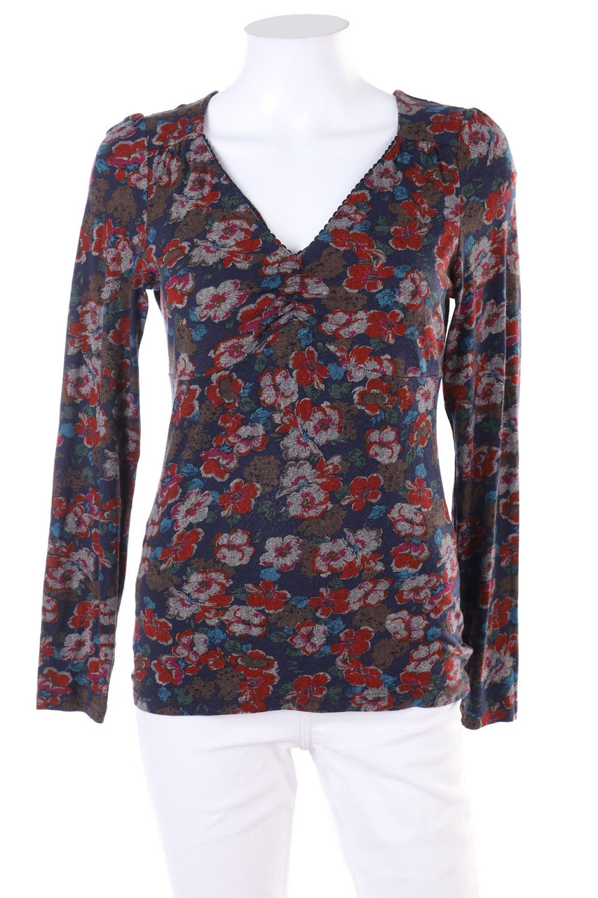 VIVE MARIA - Longsleeve-Shirt mit Blumen-Print - M