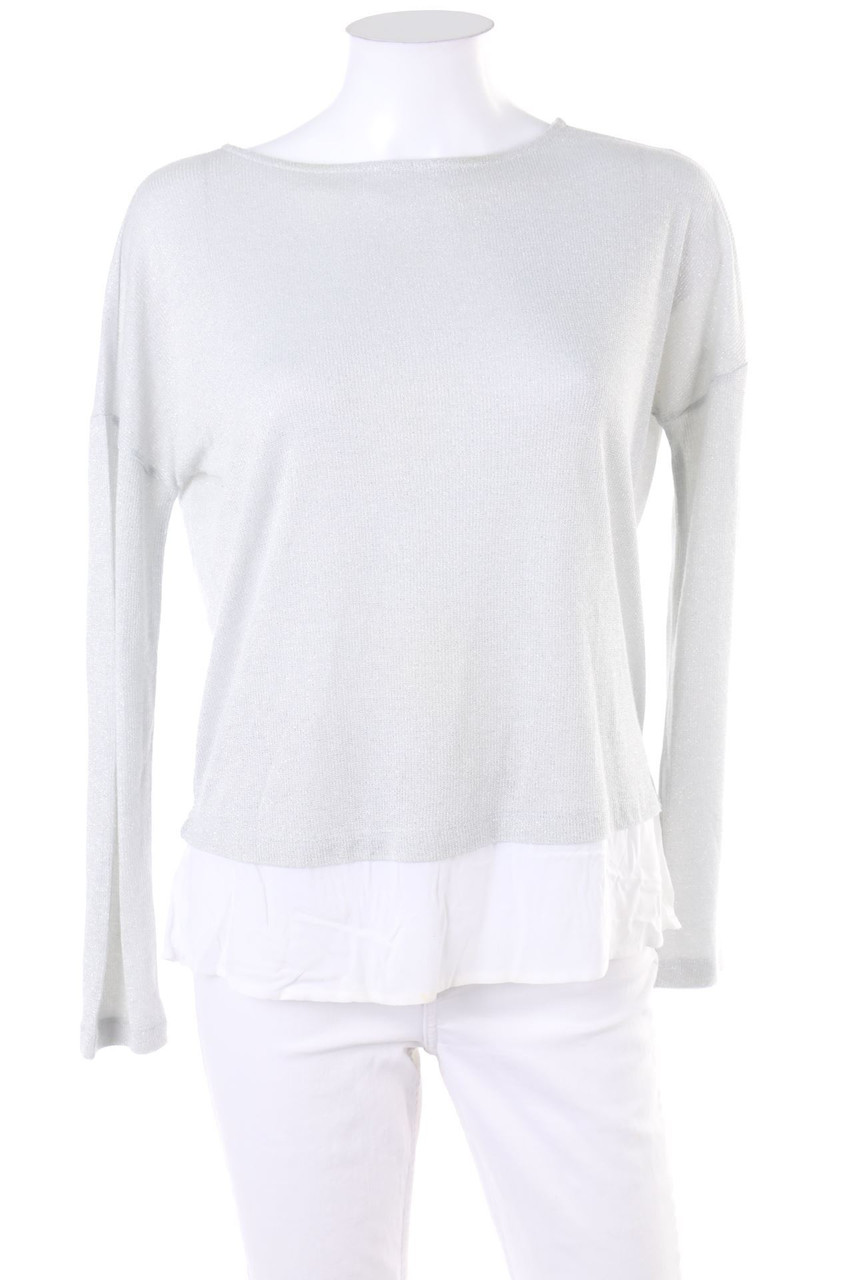OVS - Bluse im Layer Look mit Glitzer - XS