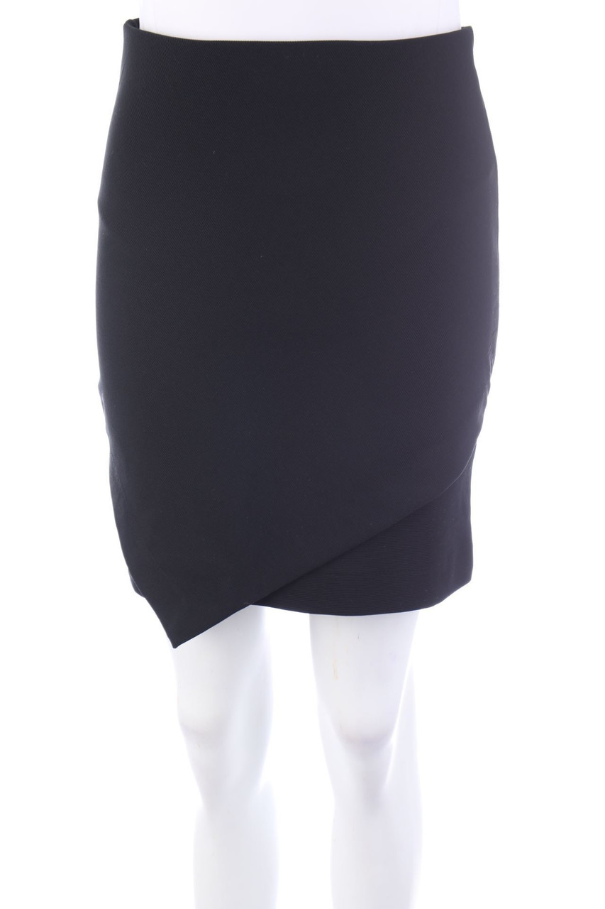 H&M - Minirock mit asymmetrischem Schnitt - XS