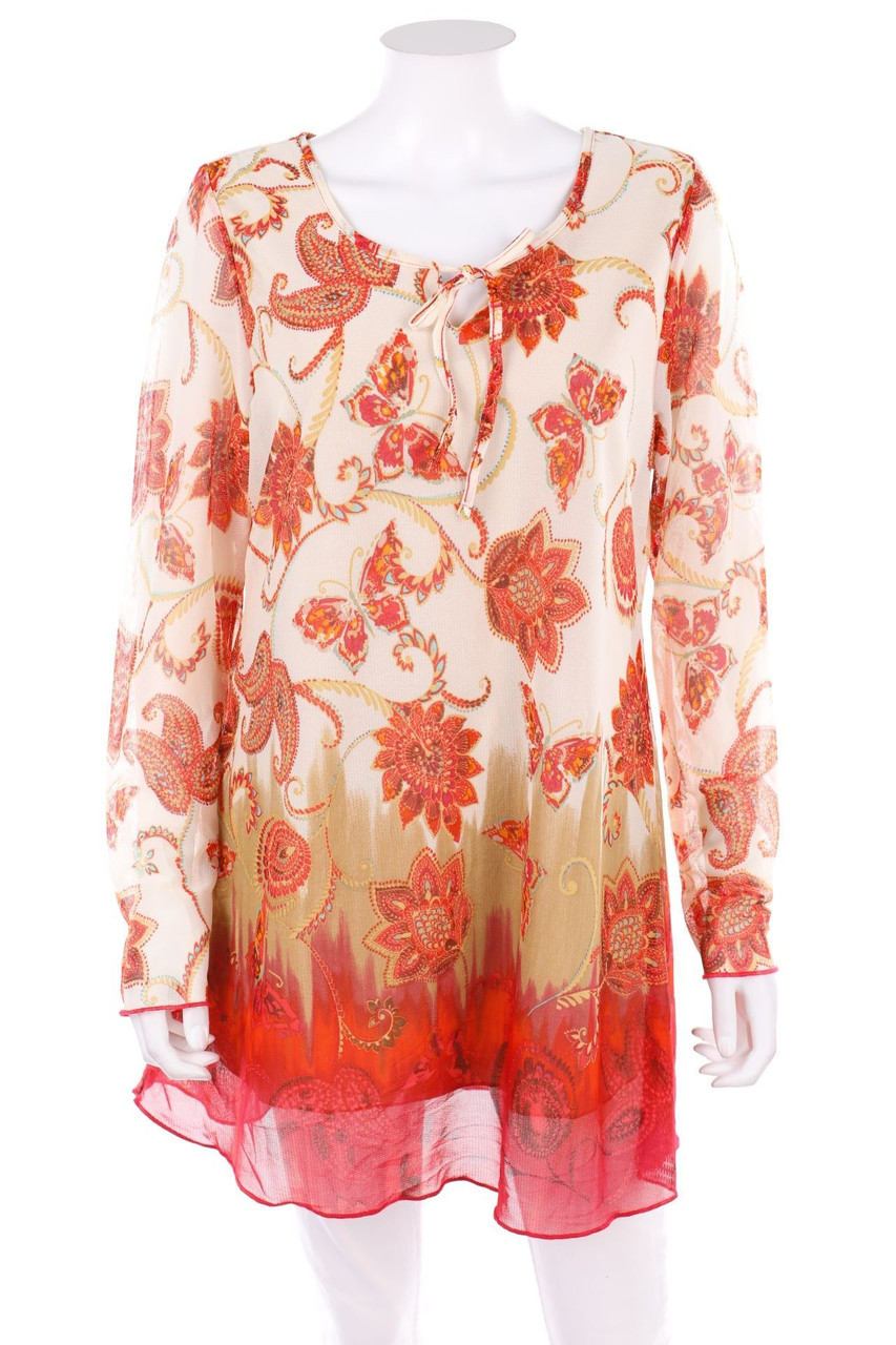 BOYSEN´S - Bluse mit floralem Muster - D 44