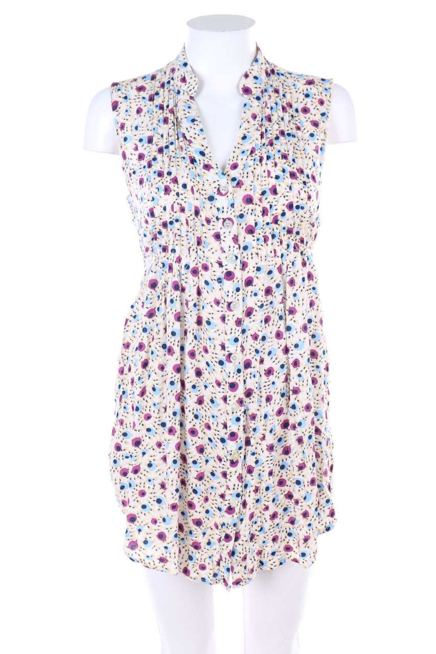 Ohne Label - Blusentop mit Punkten - XS