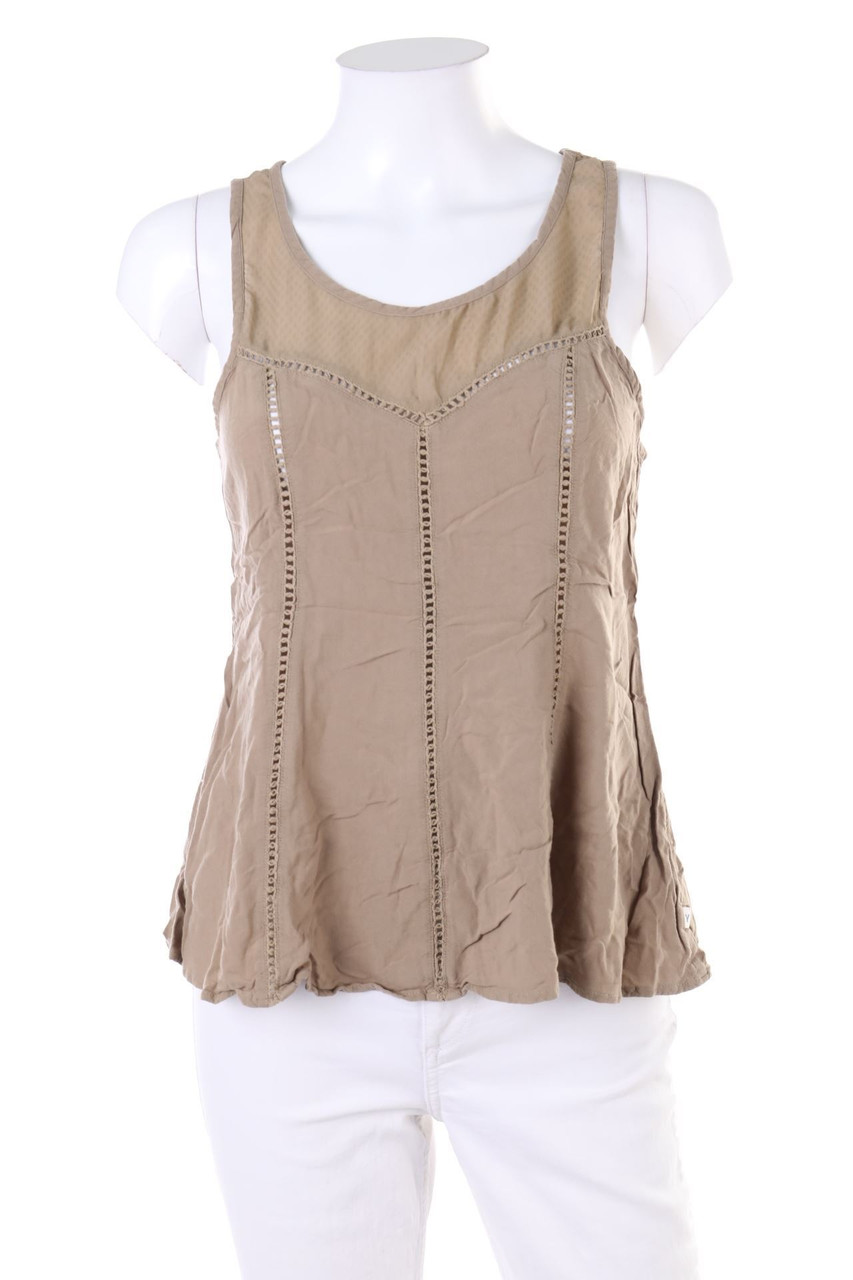 American Eagle - Blusentop mit Spitze - S