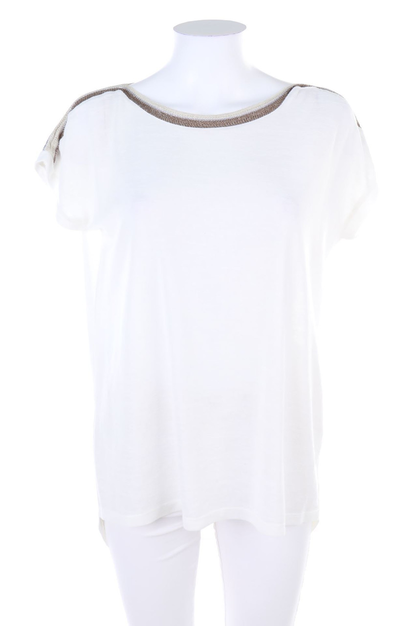 ENZORIA - Kurzarm-Shirt mit Glitzer - ONE SIZE