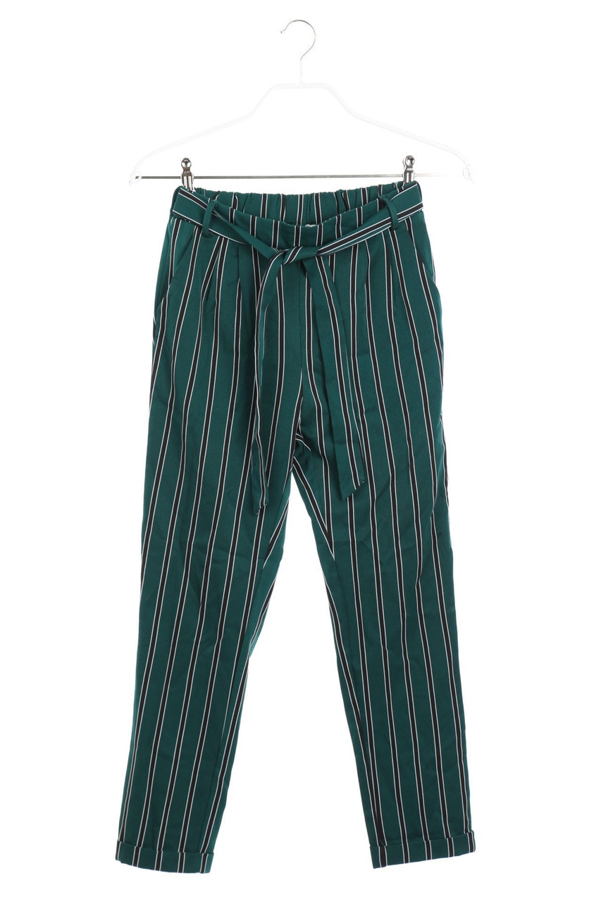 My Jewellery - Streifen-Jogger-Hose mit Gürtel - XS