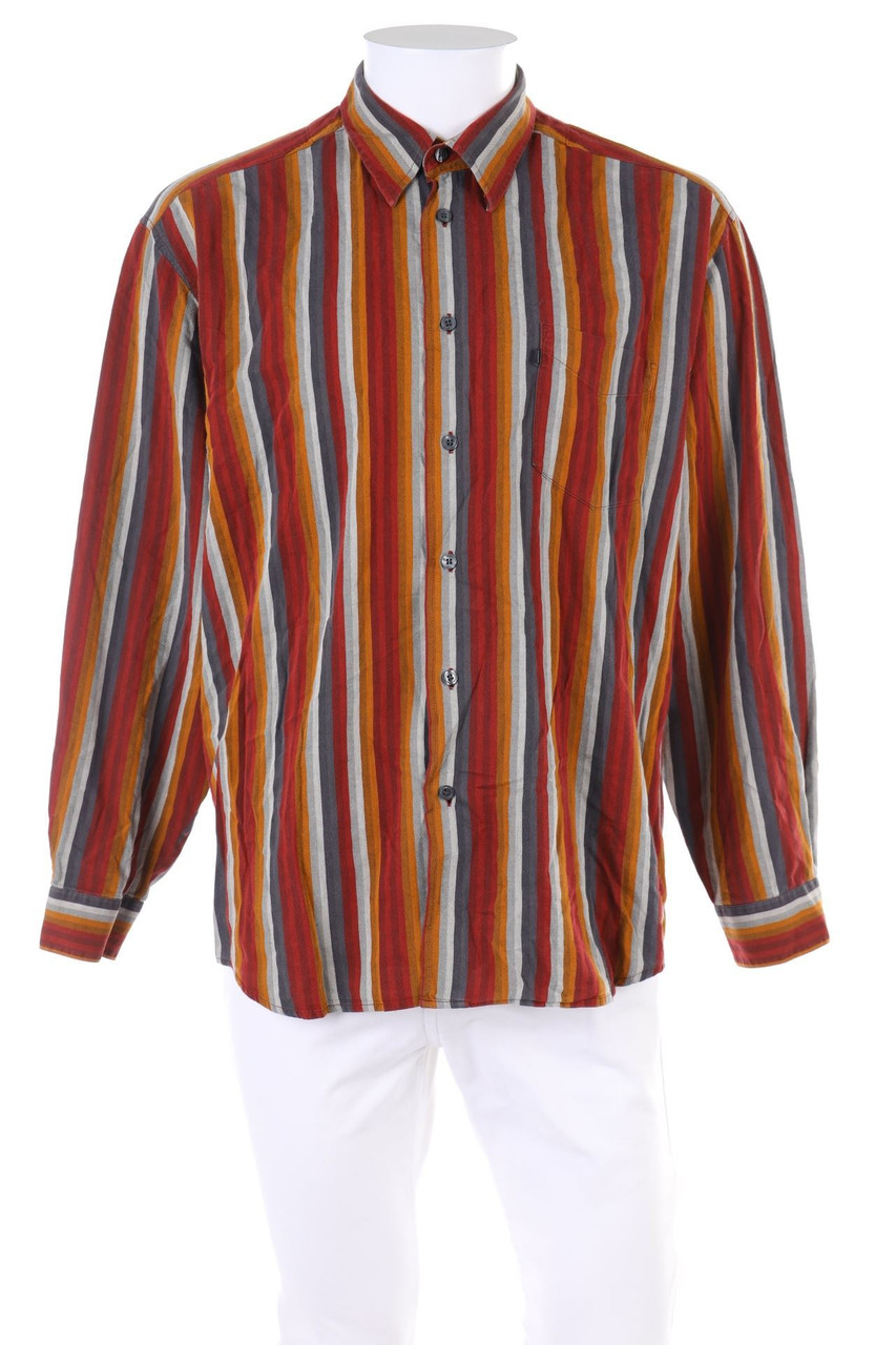 LERROS - Streifen-Hemd aus Baumwolle - XL