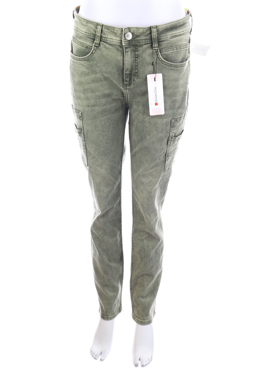 Street One - Used Look Skinny-Jeans - W31