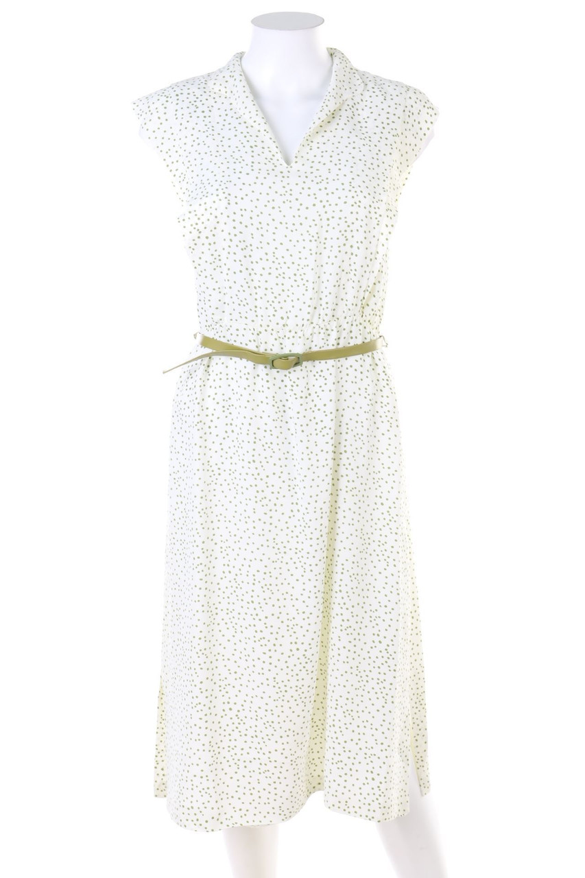 VINTAGE - Midikleid mit Punkten - D 36