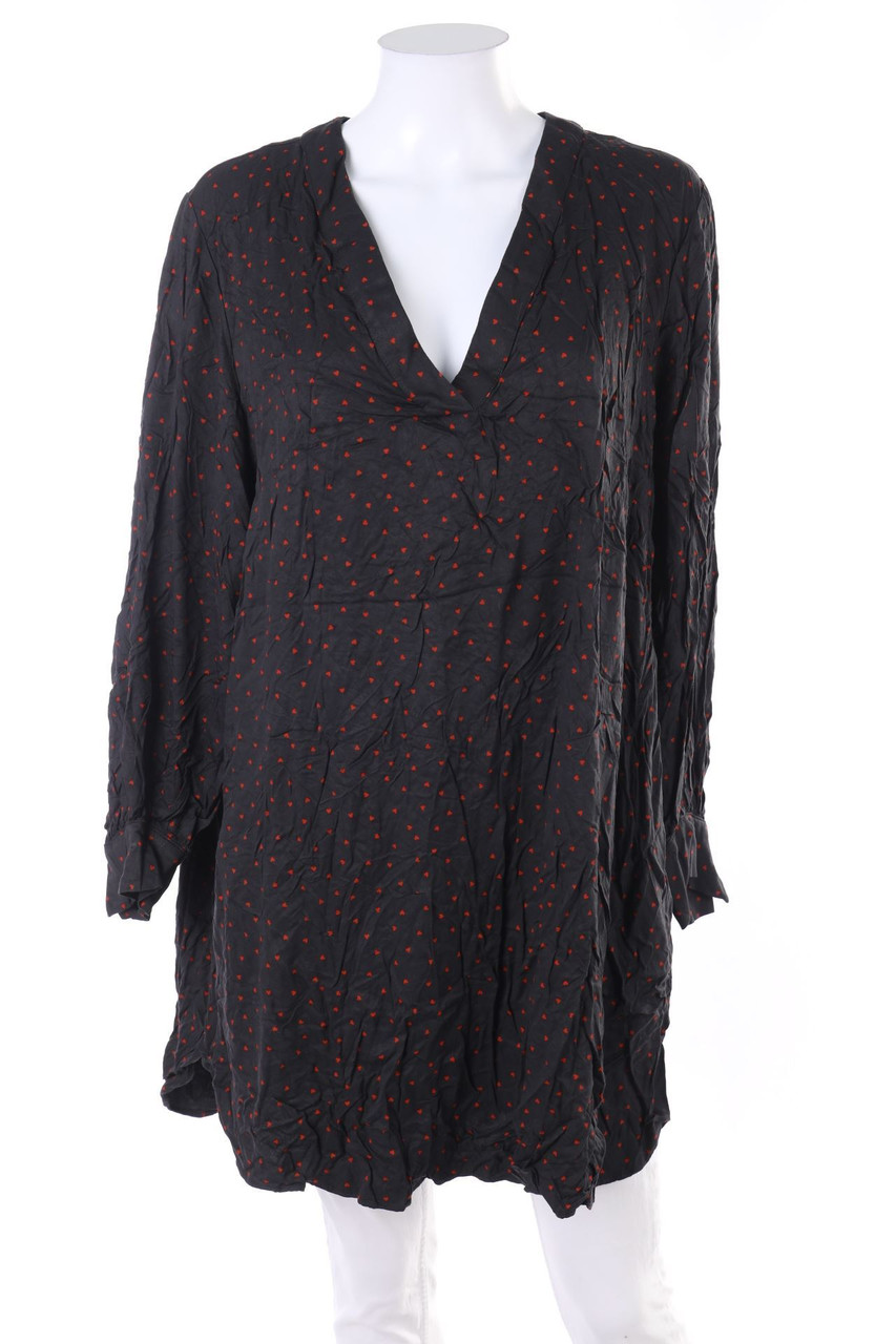 H&M - Bluse mit Print - L