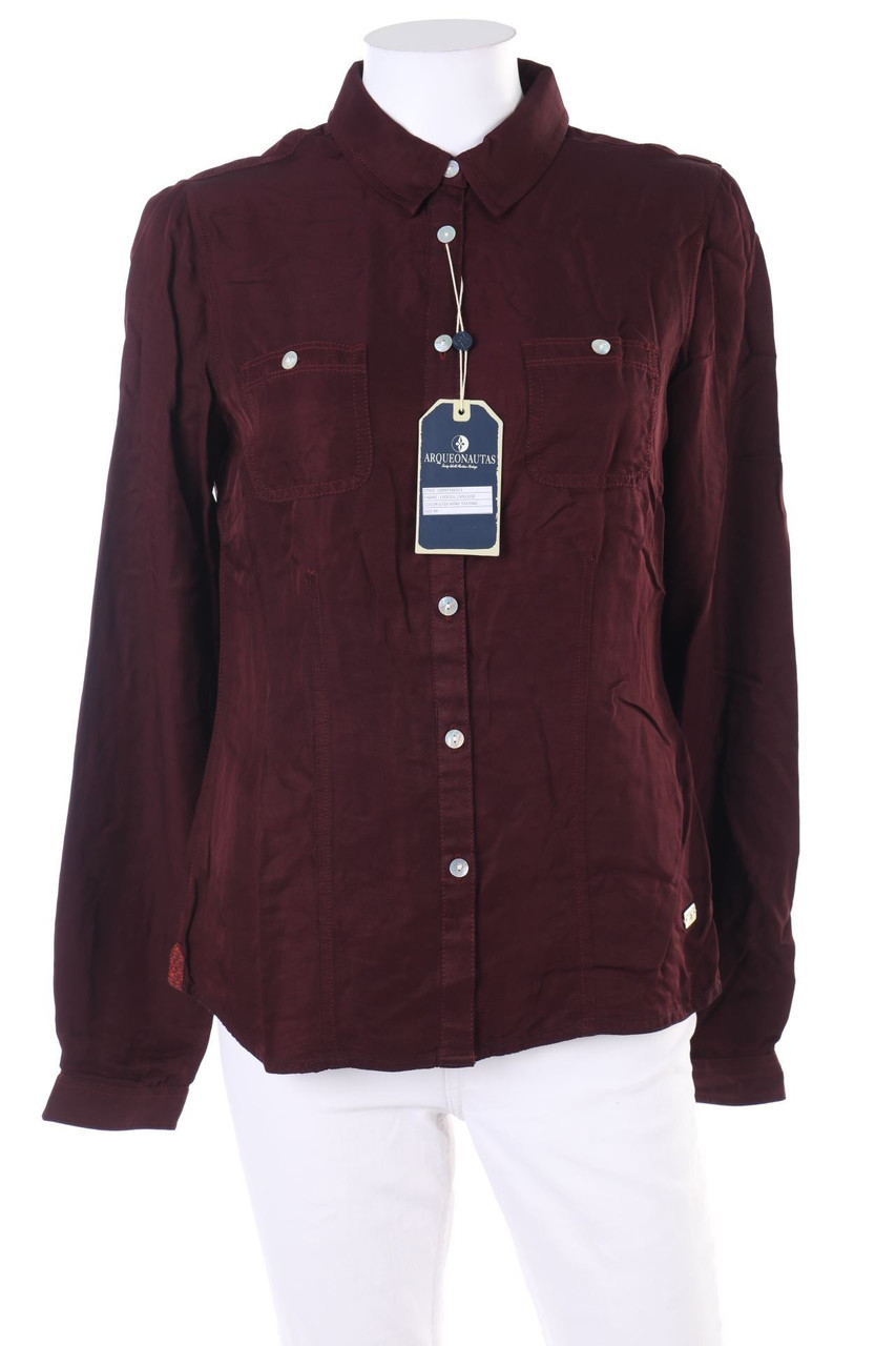 ARQUEONAUTAS - Hemd-Bluse mit aufgesetzten Taschen - M