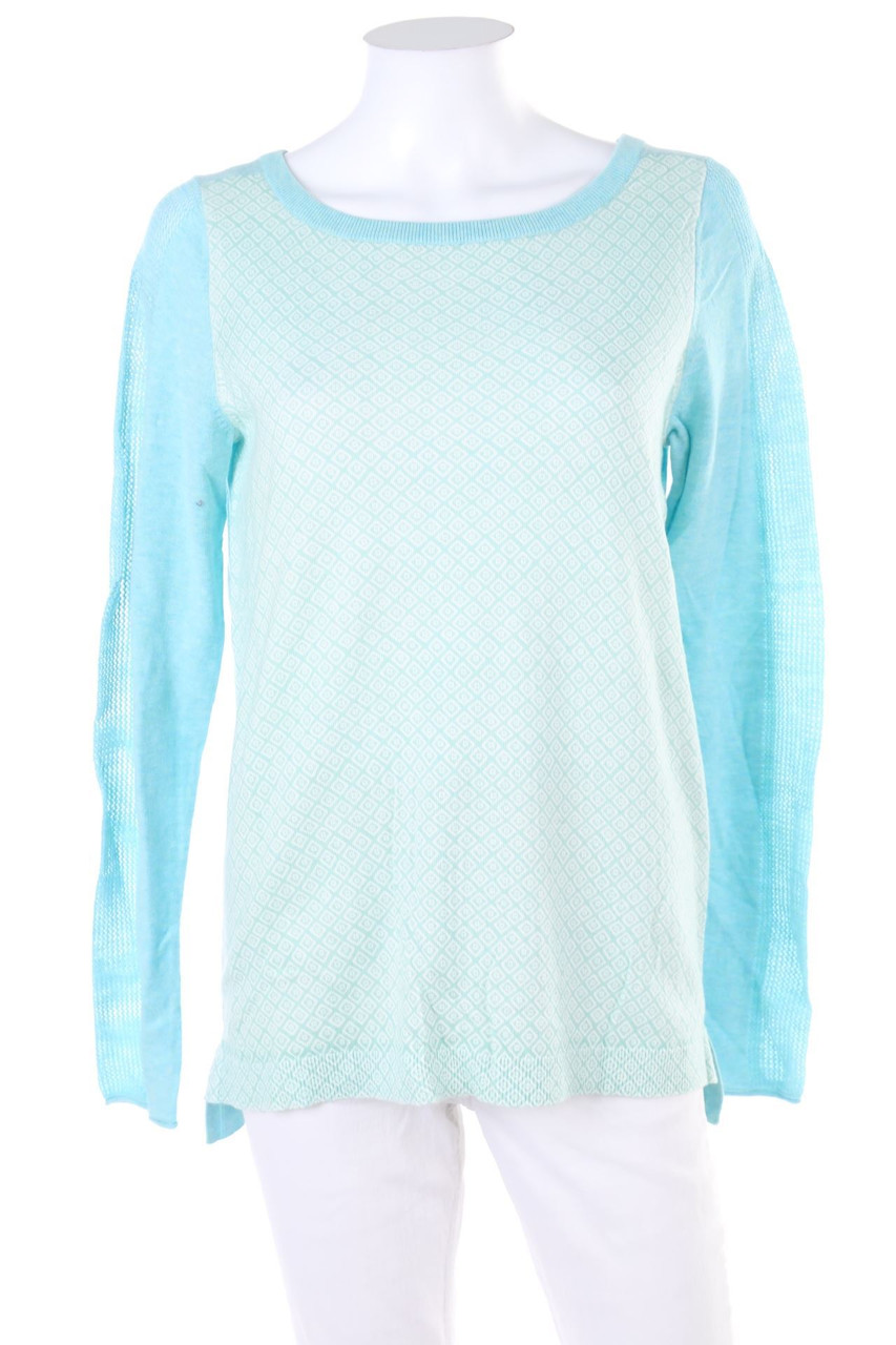 ARQUEONAUTAS - Strick-Pullover mit Lochstrick-Details - M