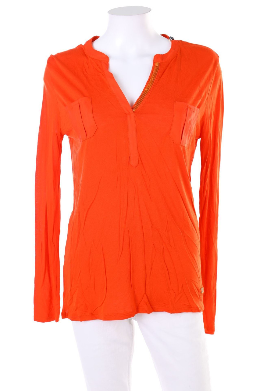 ARQUEONAUTAS - Longsleeve-Shirt mit aufgesetzten Taschen - M