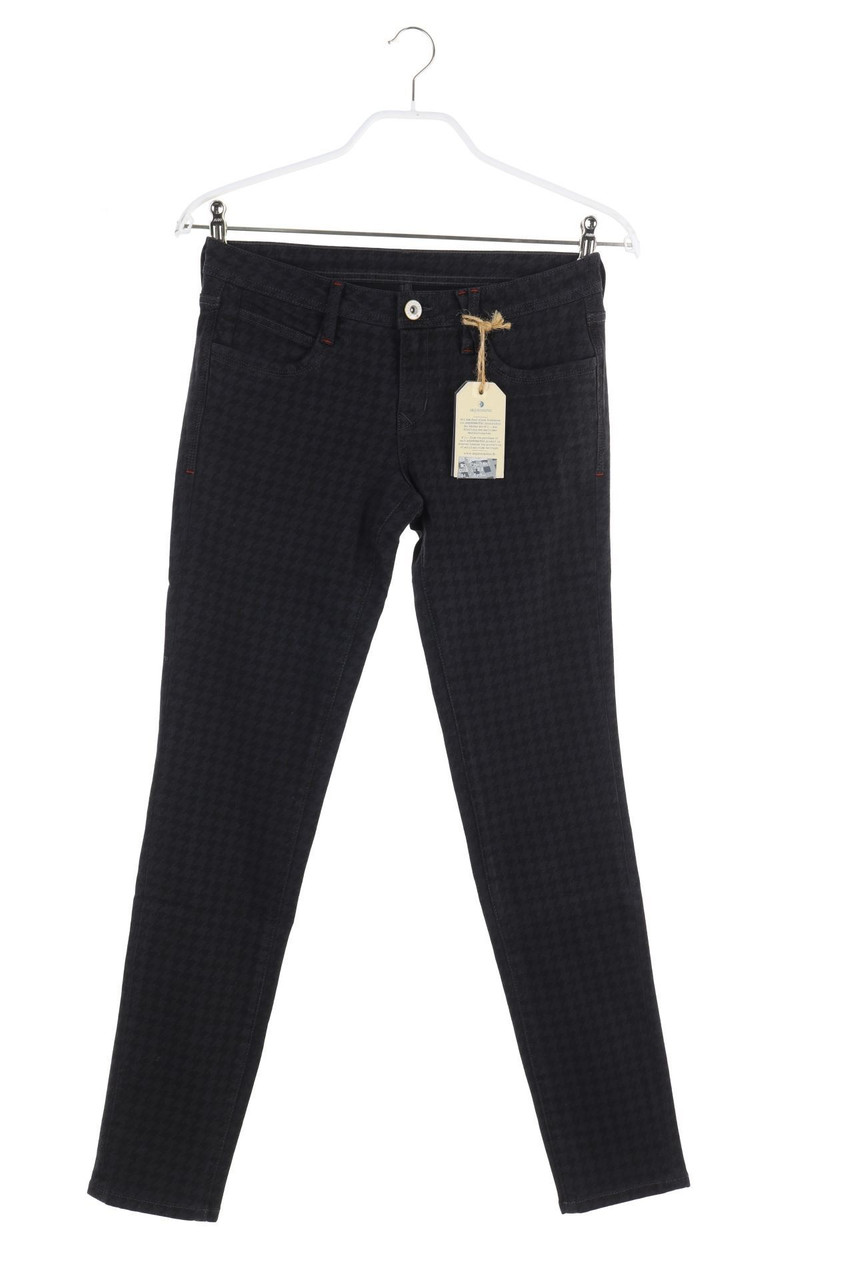 ARQUEONAUTAS - Skinny-Jeans mit Hahnentritt-Muster - D 38