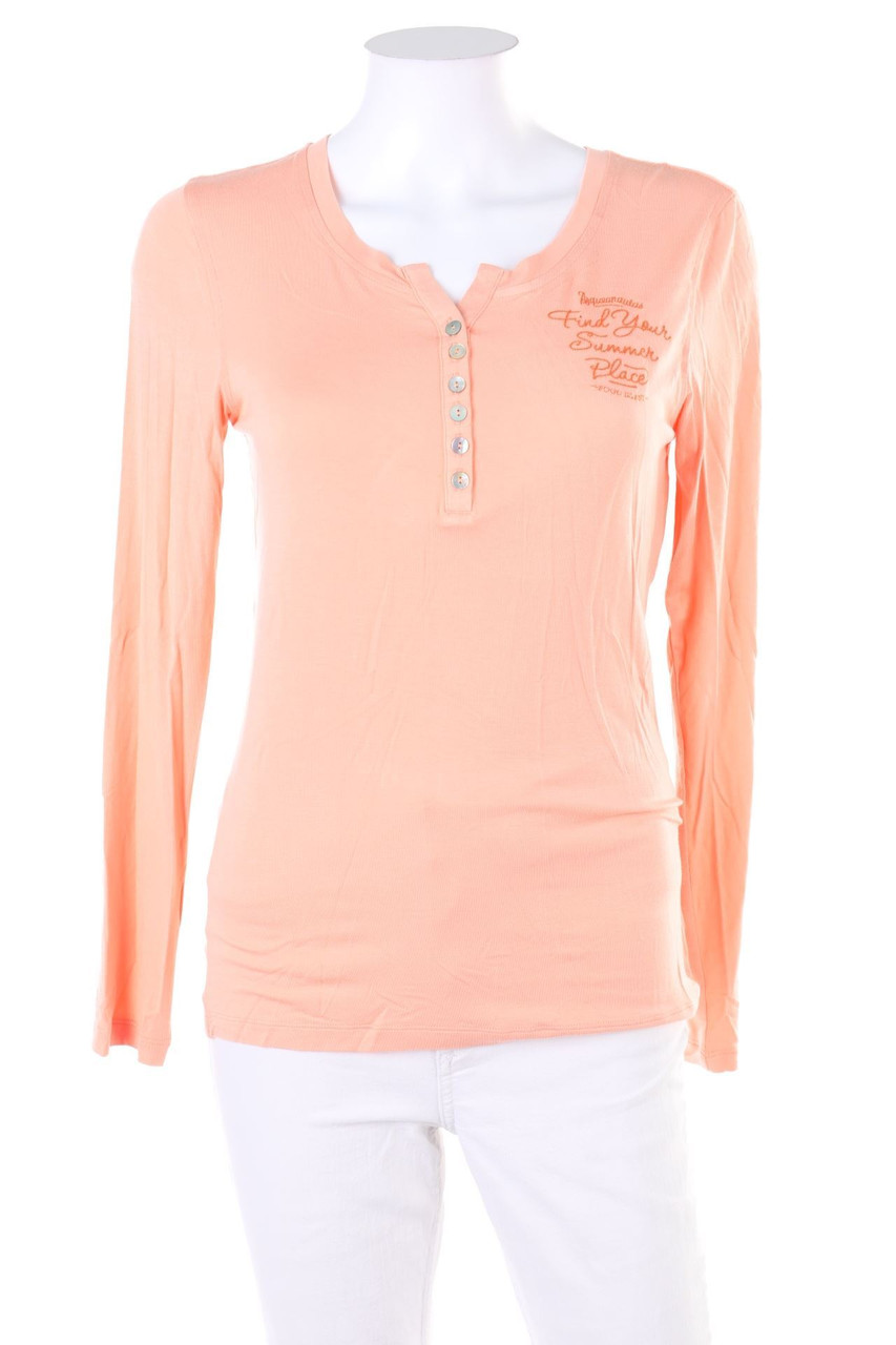 ARQUEONAUTAS - Longsleeve-Shirt mit Logo-Stickerei - M