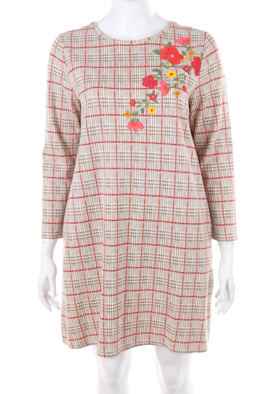 RAINBOW - Kleid mit Blumen-Print - D 48-50