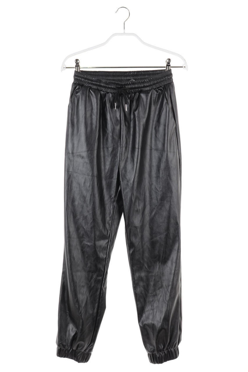 MISSGUIDED PETITE - Jogger-Kunstleder-Hose - D 34
