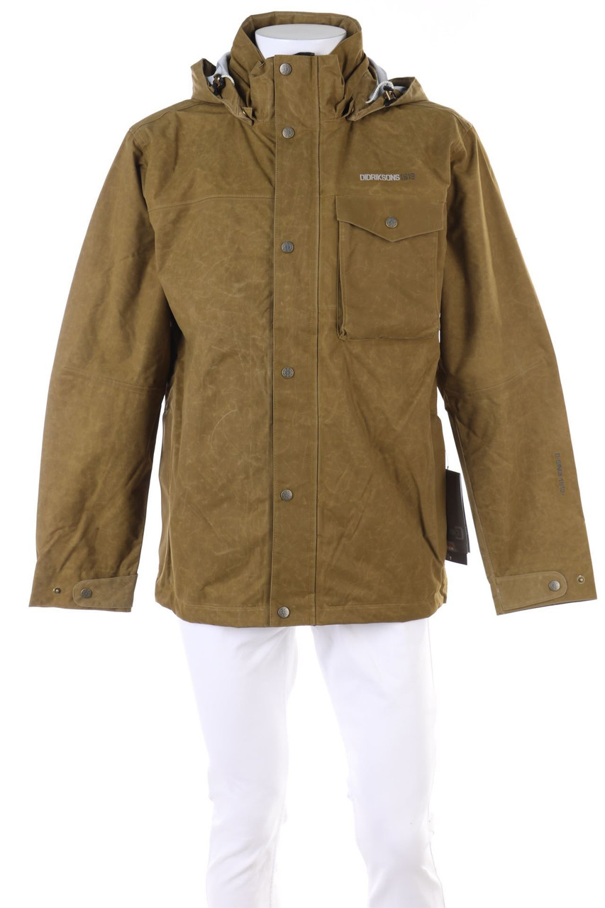 DIDRIKSONS 1913 - Outdoor-Wachs-Jacke mit Kapuze - S