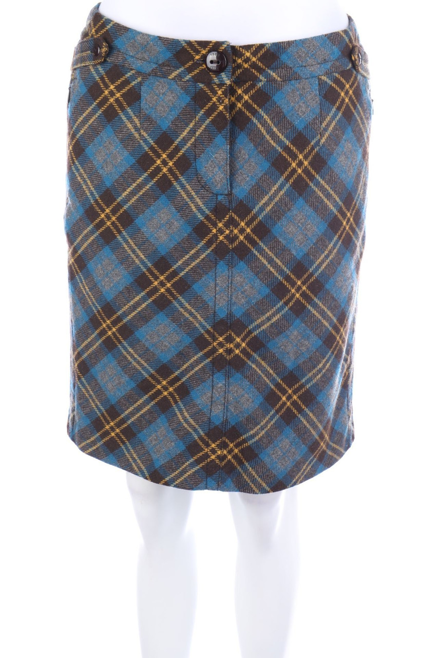 CECIL - Rock mit Karo-Muster - D 42