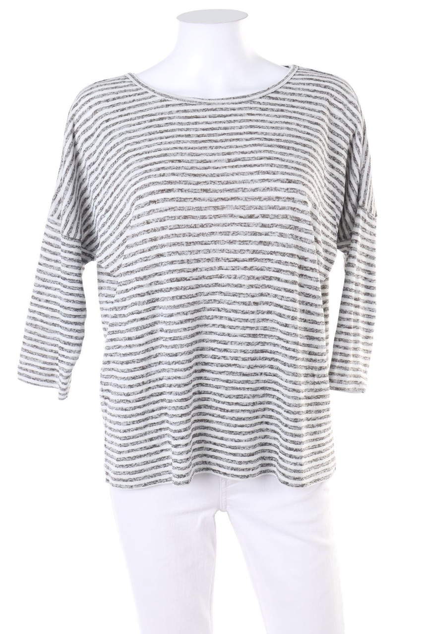Rylee + Cru - 3/4-Arm-Shirt mit Streifen - M