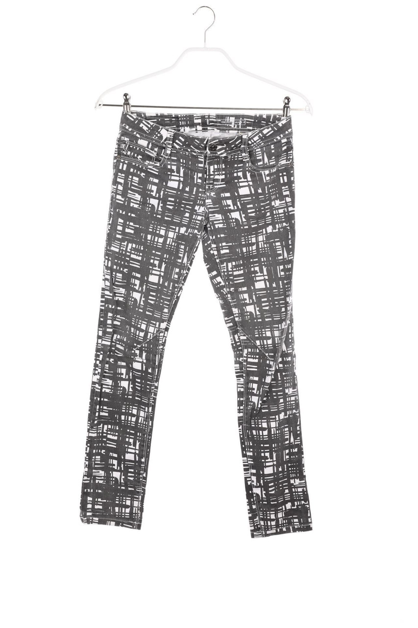 DKNY JEANS - Skinny-Jeans mit Geo-Print - W25