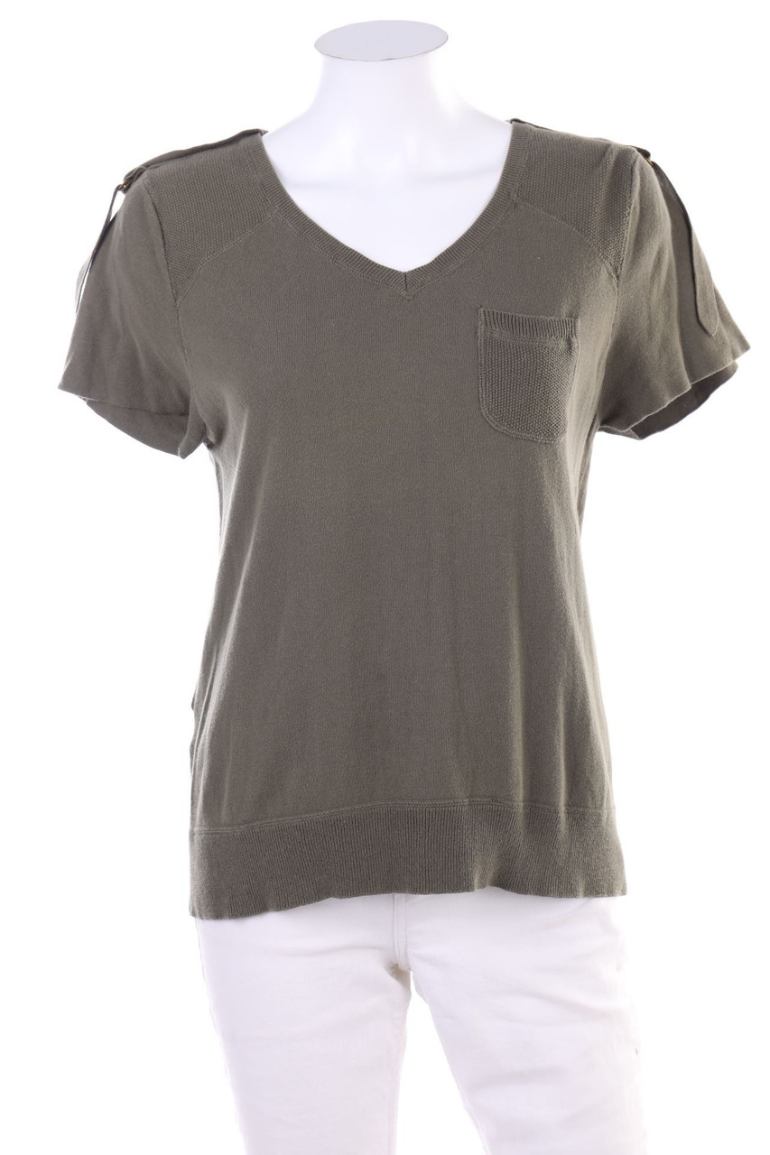 COMPTOIR DES COTONNIERS - Kurzarm-Shirt aus Baumwolle - XL