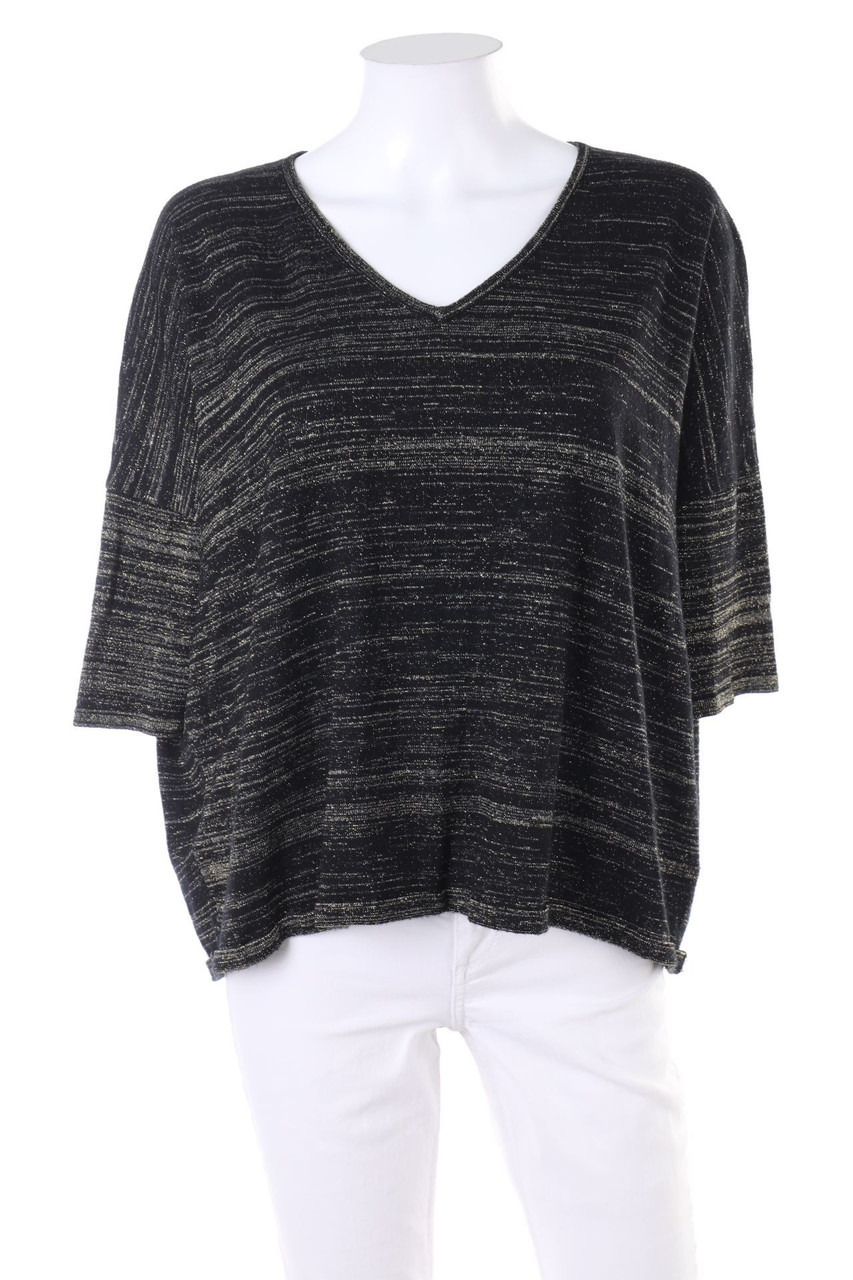 zebra - Strick-Pullover mit Glitzer - XS