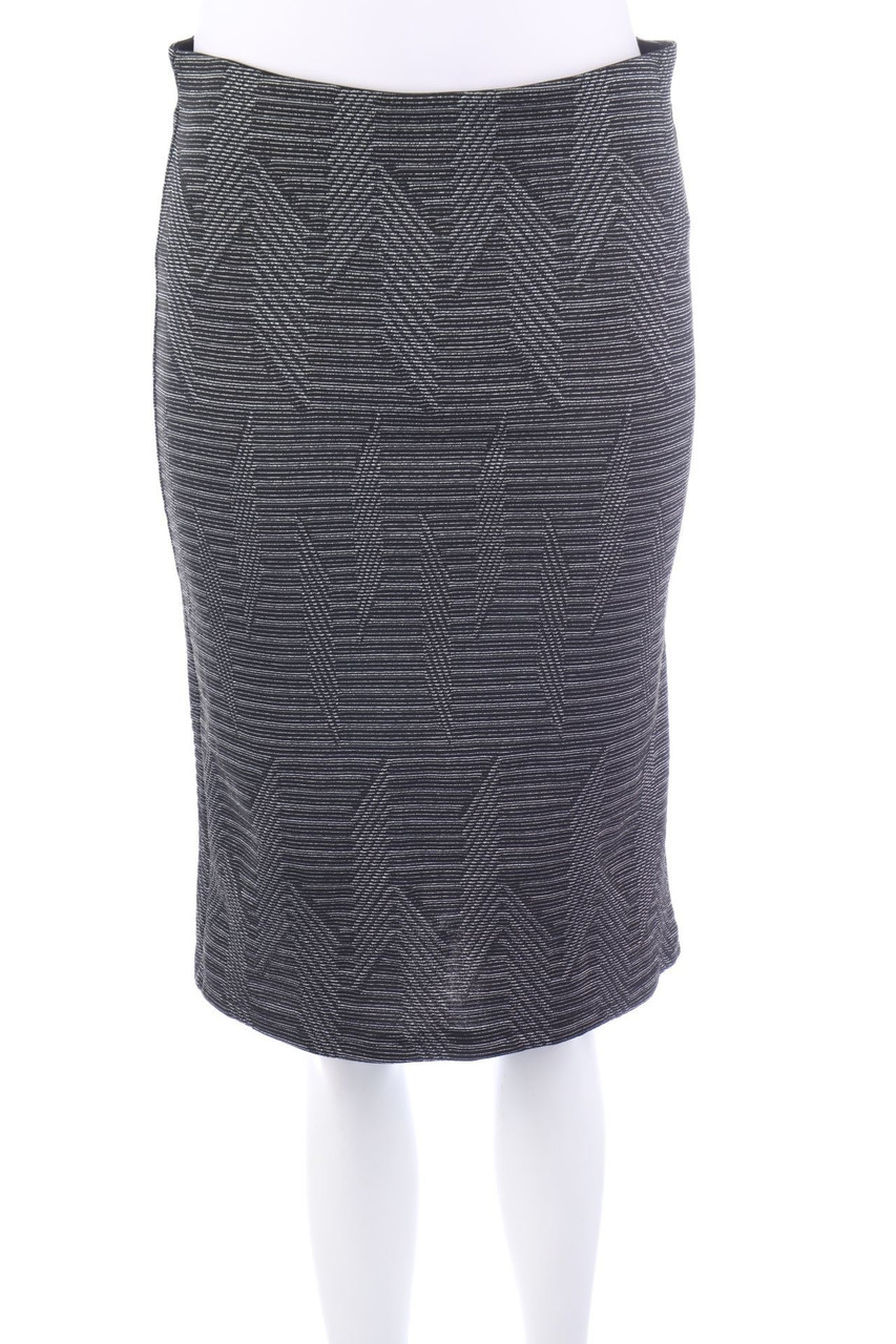 RESERVED - Bleistift-Rock mit Glitzer - L