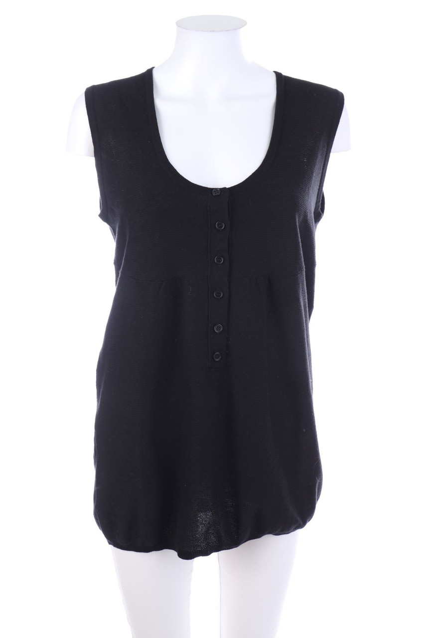 ADAGIO - Strick-Top mit Knöpfen - D 38