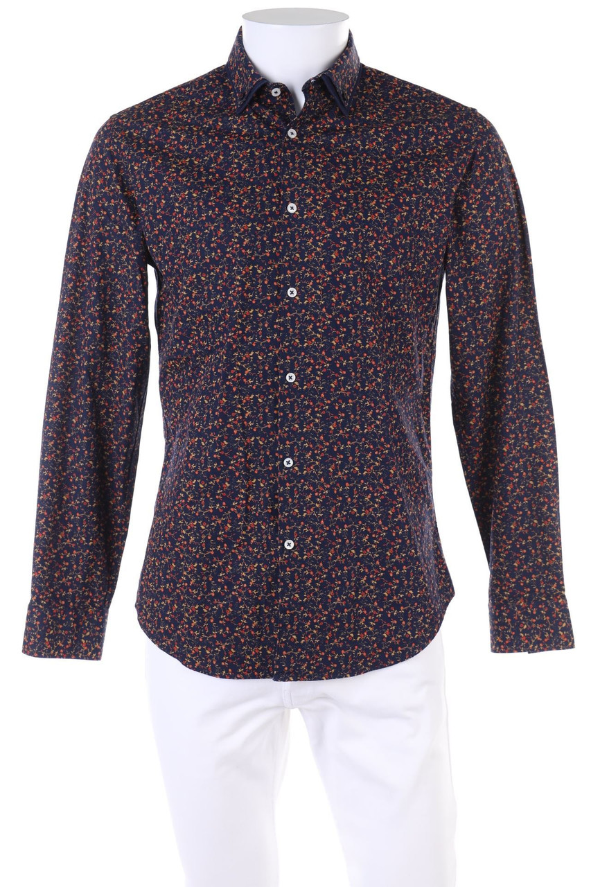 ZARA - Hemd mit floralem Muster - M