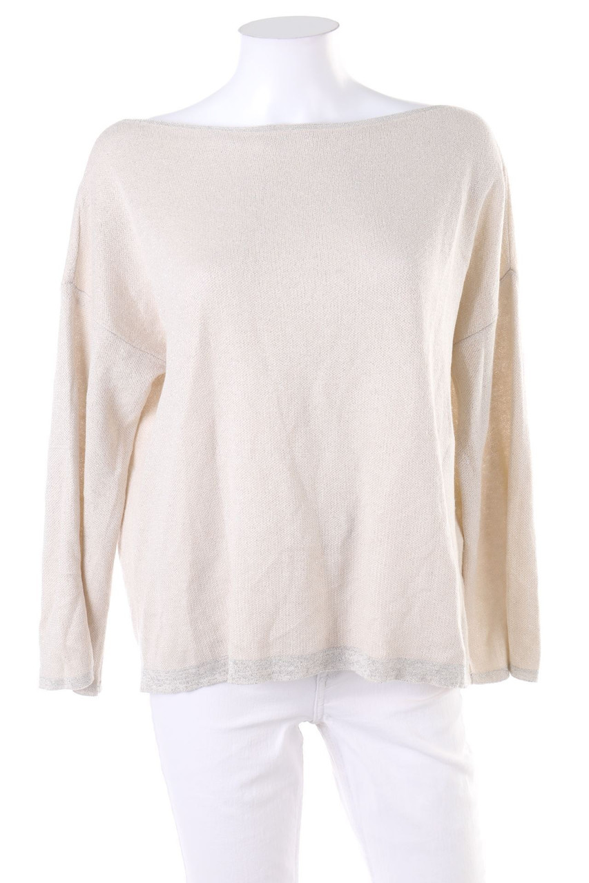 batik - Glitzer-Pullover - S