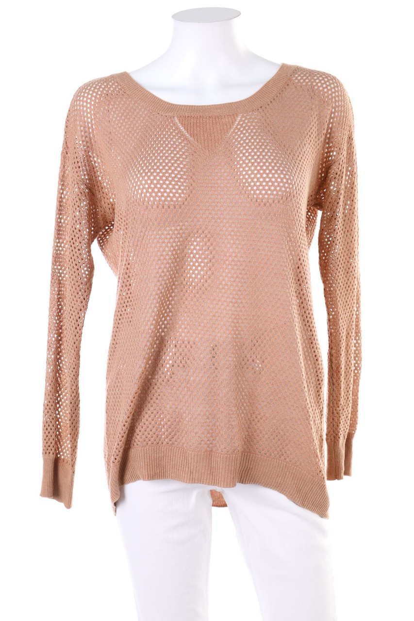 sweet romeo - Strick-Pullover mit überschnittener Schulter - M