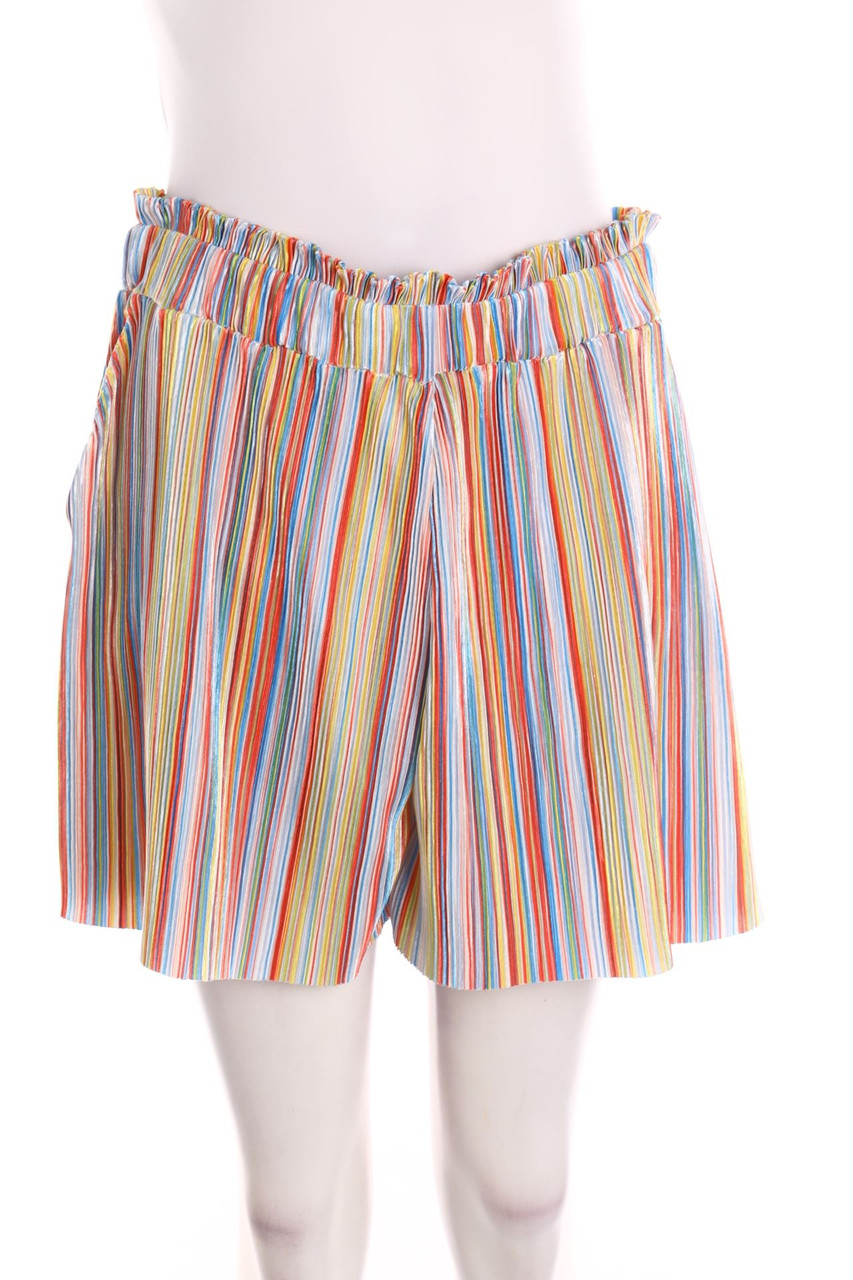 CLOCKHOUSE by C&A - Plissee-Shorts mit Streifen - D 40