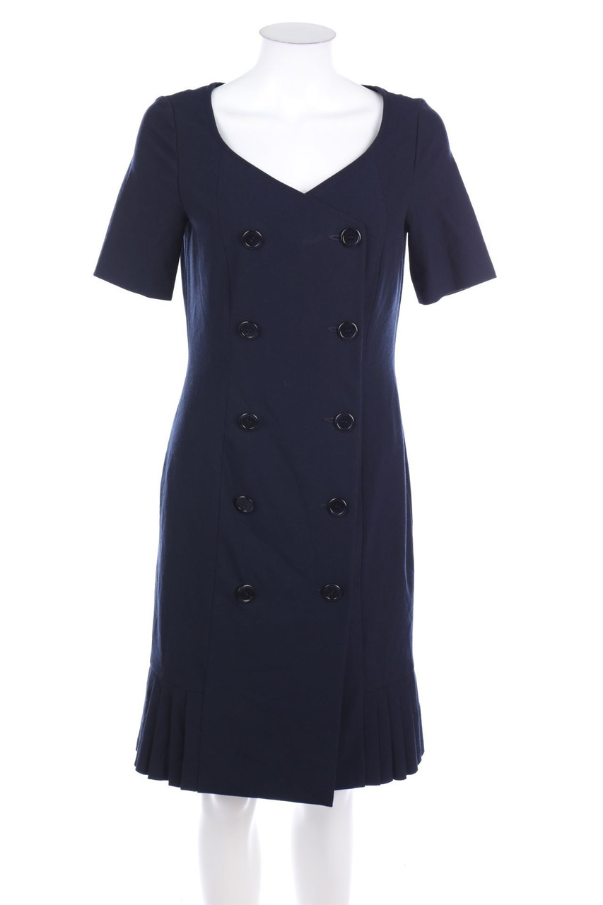 SINGH MADAN - Kurzarm-Kleid mit Knöpfen - D 34