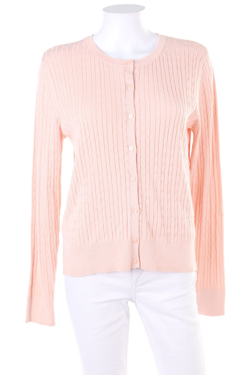 H&M - Cardigan aus Viskose-Mix mit Zopf-Muster - XXS