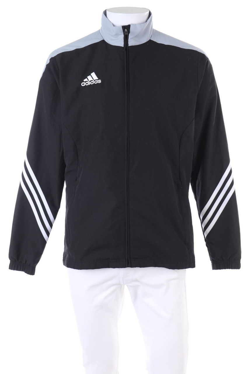 adidas - Sportjacke mit Logo-Stickerei - M