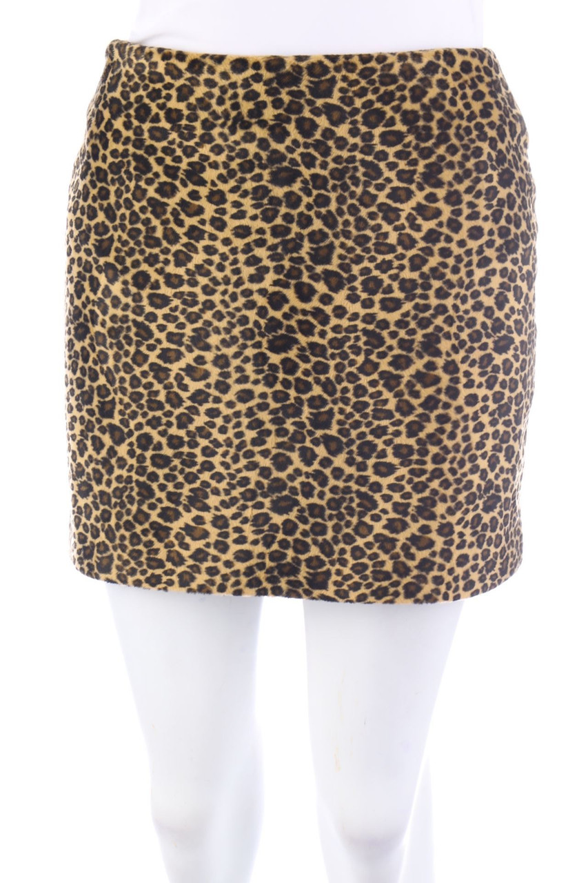 APART IMPRESSIONS - Minirock mit Leo-Print - D 34