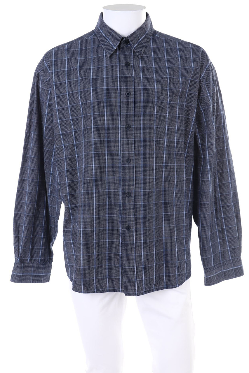 GOOD JEANS - kariertes Hemd aus Baumwolle - XXL