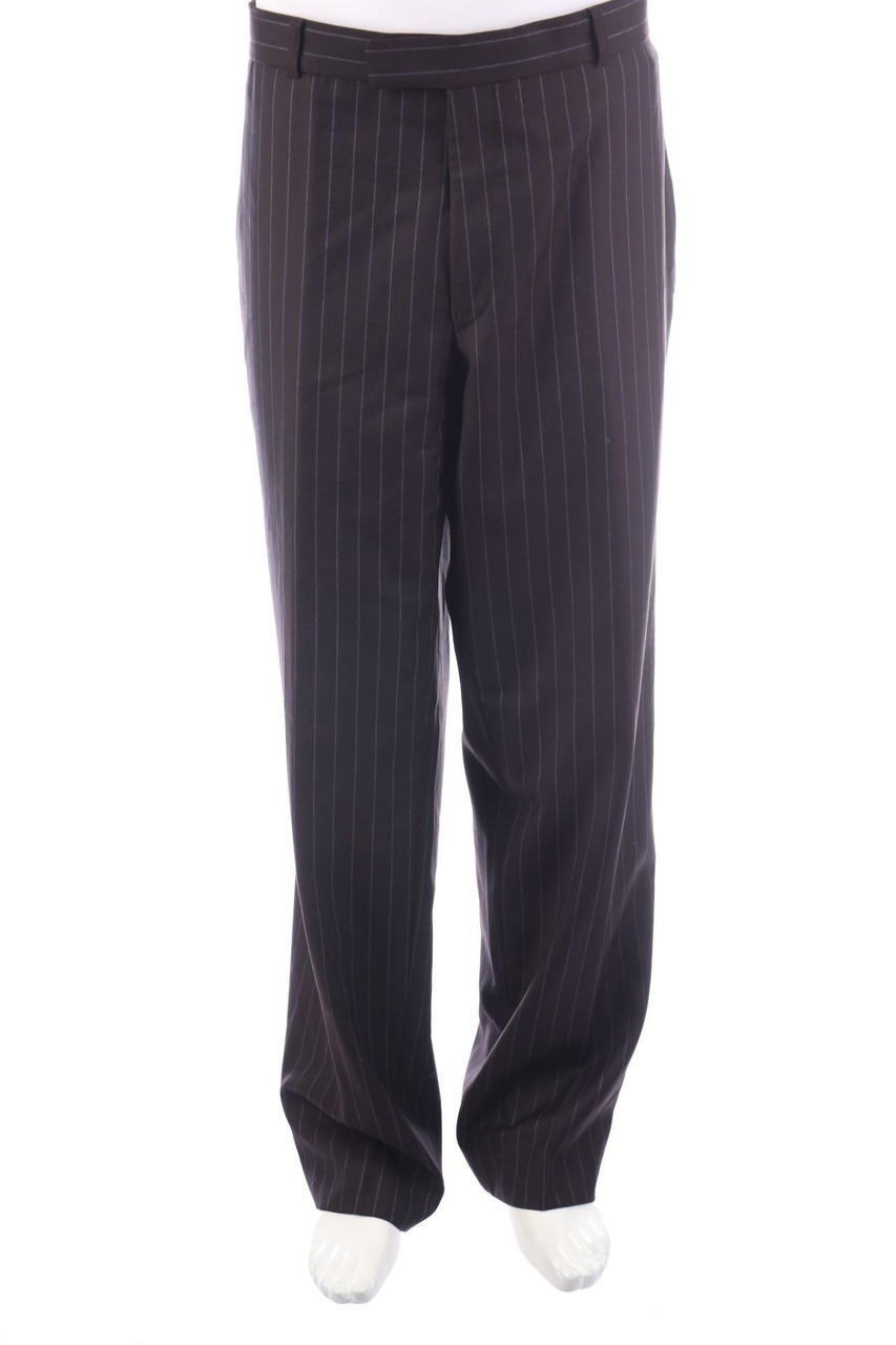 BENVENUTO. - Hose aus reiner Schurwolle mit Streifen - 56