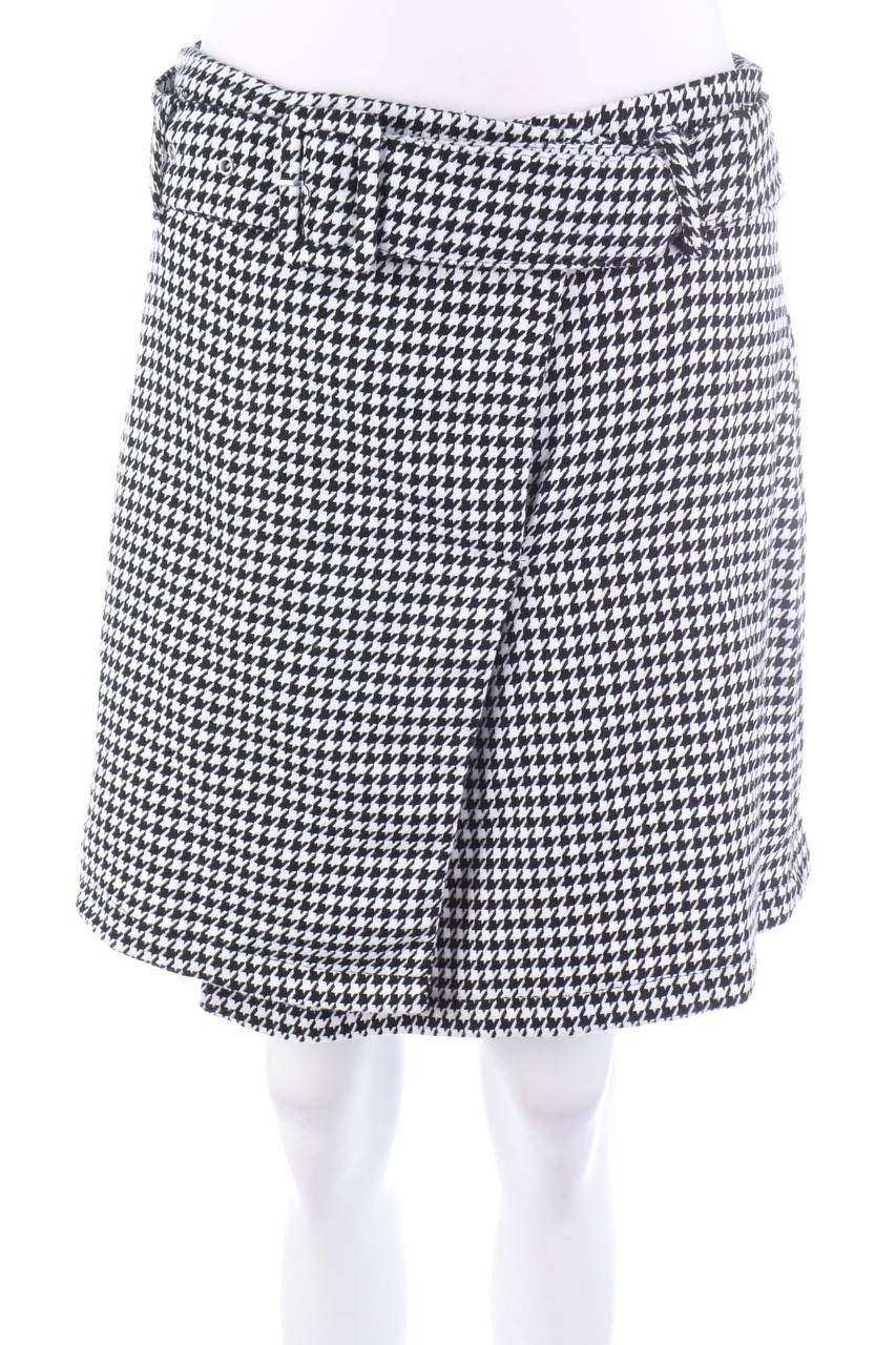 AMISU - Rock in Wickel-Optik mit Hahnentritt-Muster - D 40